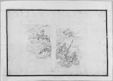 scena allegorica con trionfo