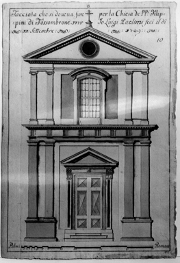 facciata della Chiesa dei Padri Filippini di Fossombrone