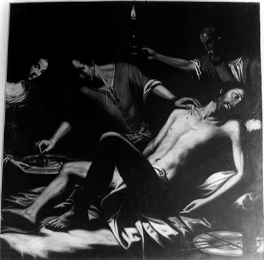 San Sebastiano curato da Irene