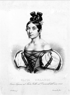 Ritratto di Elisa Orlandi