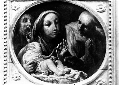 Sacra Famiglia con Beato Bernardo Tolomei