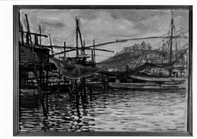 Veduta del porto di Ancona
