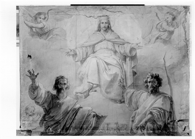 Cristo in gloria e Santi