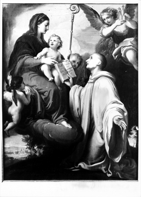 Apparizione della Madonna al Beato Bernardo Tolomei