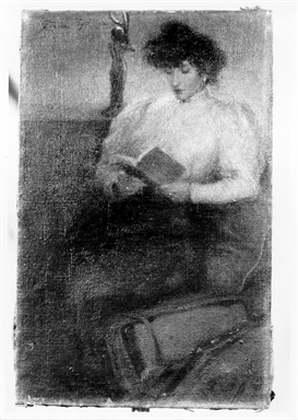 Ritratto di donna che legge