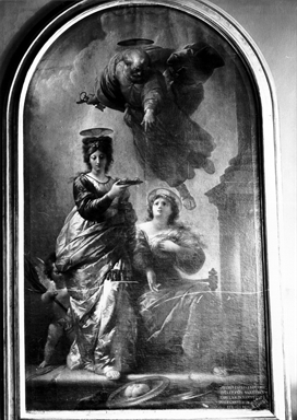 San Pietro appare a Santa Lucia e Sant'Agata