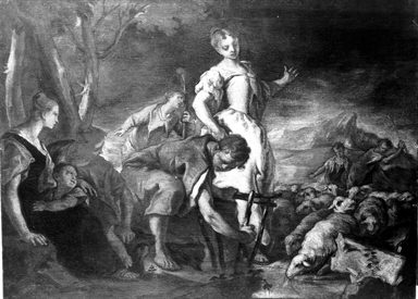 Giacobbe pianta le verghe