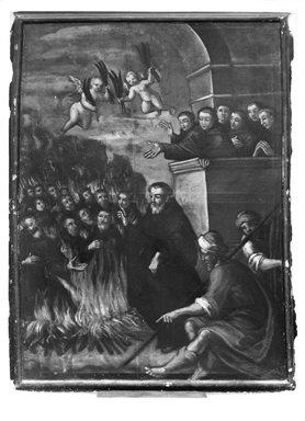 martirio di monaci serviti