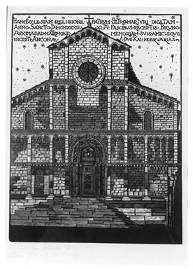 facciata della chiesa di San  Pietro in Ancona