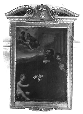 Trinità con San Filippo Neri