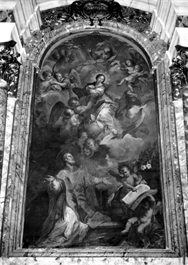Madonna in gloria e San Filippo Neri