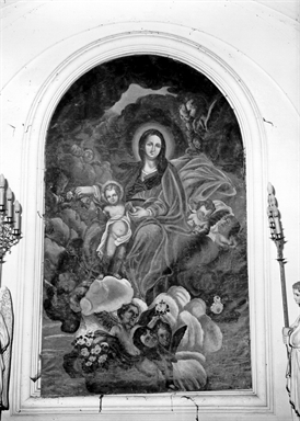 Madonna con Bambino nel rosario