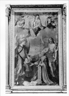 Madonna con Bambino tra San Giovanni Battista, Sant`Ubaldo, San Michele Arcangelo e Federico Ubaldo della Rovere