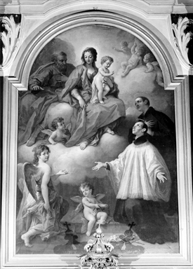 Sacra Famiglia e Santi