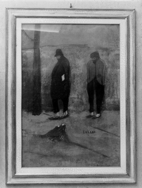 due uomini e un rospo