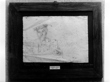 Ritratto di uomo anziano seduto