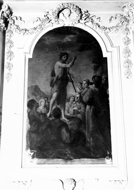 San Giovanni Battista predica alle turbe