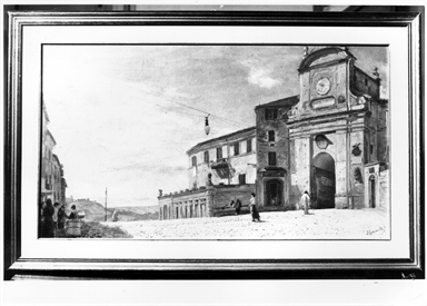 veduta di piazza San Salvatore