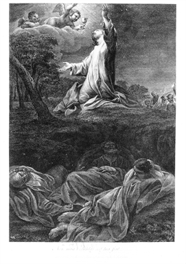 orazione di Cristo nell'orto di Gethsemani