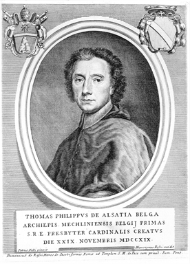 Ritratto del Cardinale Tommaso Filippo d'Alsazio