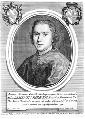 Ritratto del Cardinale Antonio Saverio Gentili
