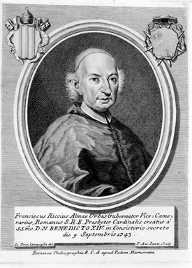 Ritratto del Cardinale Francesco Ricci