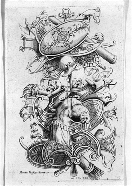 trofei di armi romane