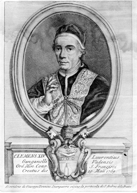 Ritratto di  Papa Clemente XIV