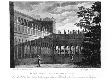 cortile di Palazzo Capuleti