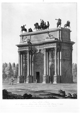Arco della Pace a Milano