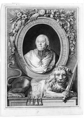 Ritratto del cardinale Francois de Bernis