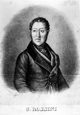 Ritratto di Gioacchino Rossini