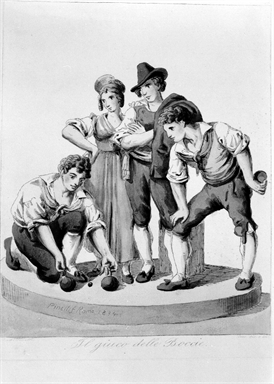 Figure maschili e figura femminile