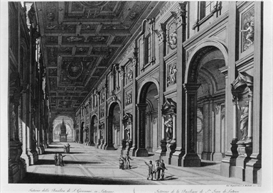 interno di San Giovanni in Laterano