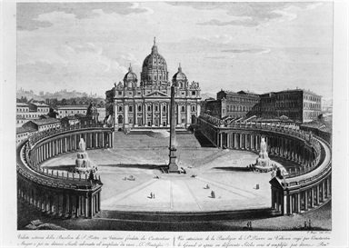 veduta di Piazza San Pietro