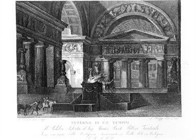 interno di un tempio