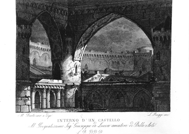 interno di un castello