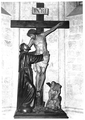 Cristo crocifisso e San Francesco d'Assisi