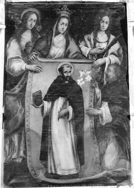 trasporto dell'immagine di San Domenico a un monaco di Soriano