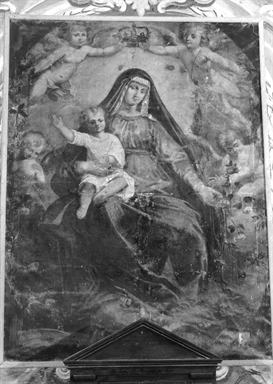 Madonna con Bambino e angeli reggicorona
