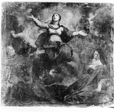Madonna Assunta con San Bernardino da Siena e Santa Elisabetta d`Ungheria