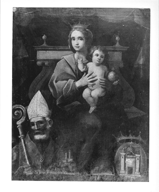 Madonna con Bambino in trono e Sant'Ubaldo