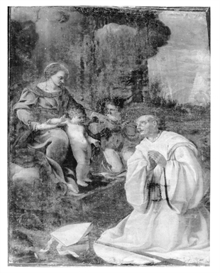 Madonna con Bambino e San Bernardo Tolomei