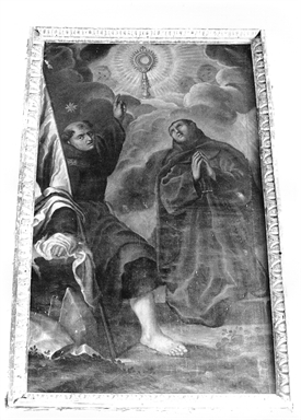 San Giovanni da Capistrano e San Giovanni Baylon adorano l'Ostia