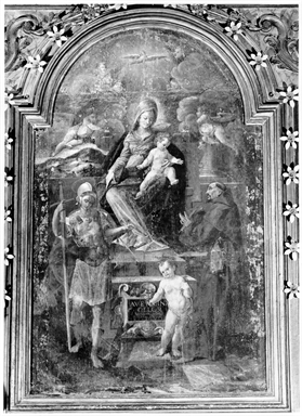 Madonna con Bambino tra San Michele Arcangelo, San Francesco d'Assisi e San Quirico