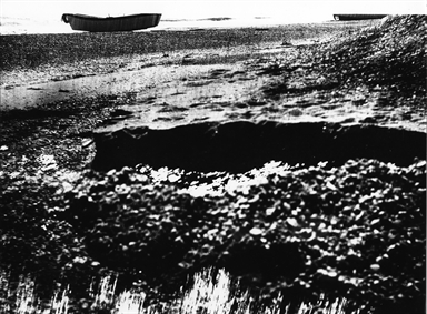 Barca sulla spiaggia