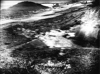 riflessi sulla spiaggia