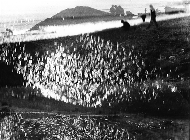 ombre di uomini tra riflessi