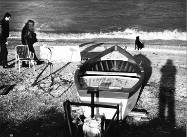 Barca sulla spiaggia