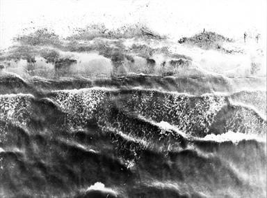 il mare, vista dall'alto